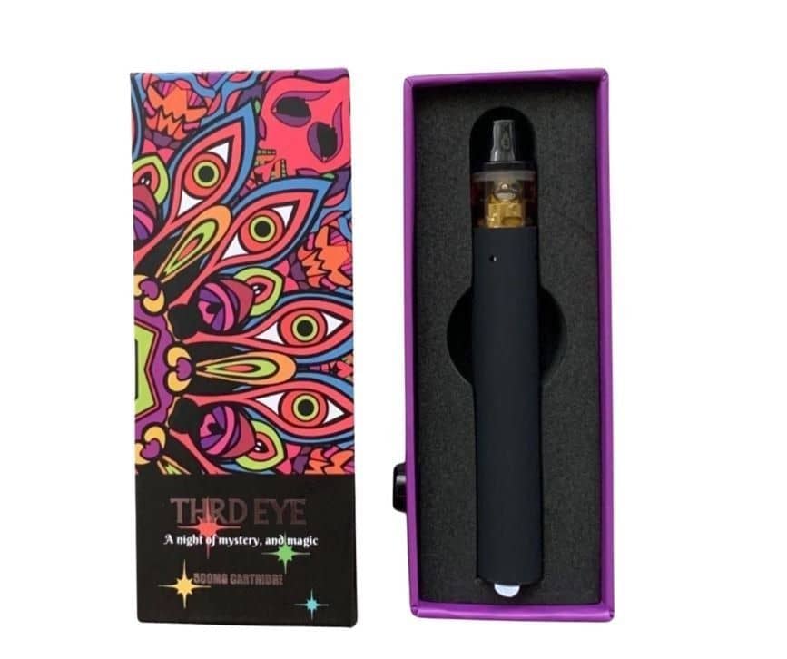 Third Eye Pen disposable vape cartridge and battery