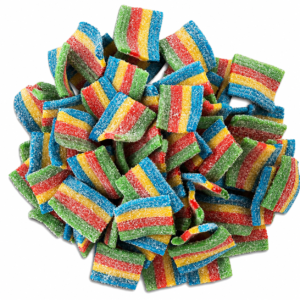 Buy LSD Edible 100ug Rainbow Sour Belts